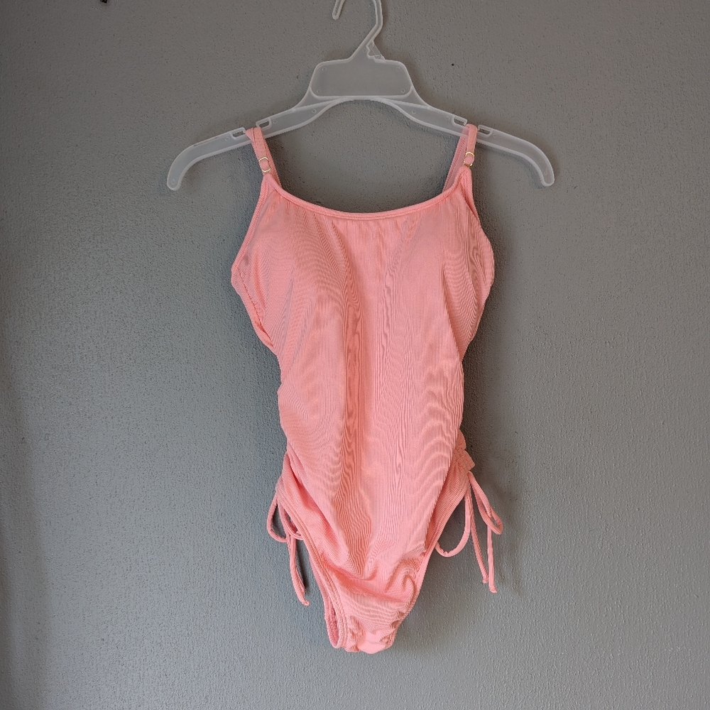Shade & Shore Bubble Gum Pink One Piece Xs (0-2)